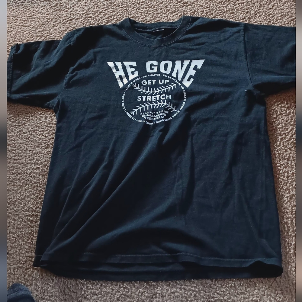 Men WhiteSox t shirt size large